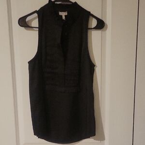 Joie Black Sleeveless Top SZ M